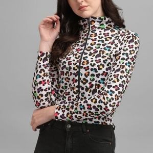 Leopard print jacket